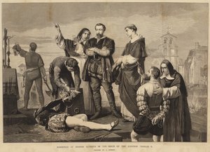 Ejecución de Patriotas Españoles en el Reinado del Emperador Carlos V de English School