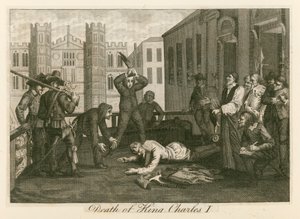 Ejecución del rey Carlos I en Whitehall de English School
