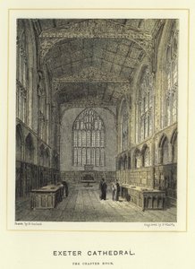 Catedral de Exeter, la sala capitular de English School