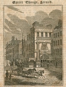 Exeter Change, The Strand, Londres de English School