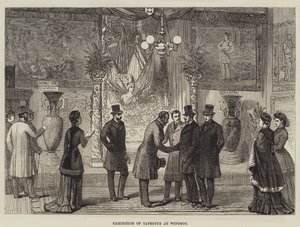 Exposición de tapices en Windsor