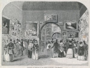Exposición de pinturas en la Institución Británica de English School