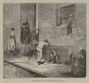 Exterior de un sótano de Manchester
