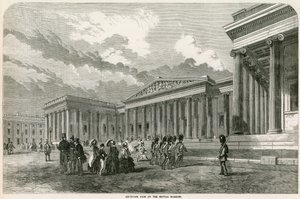 Exterior del Museo Británico de English School