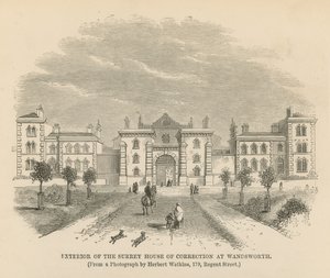 Exterior de la Casa de Corrección de Surrey de English School
