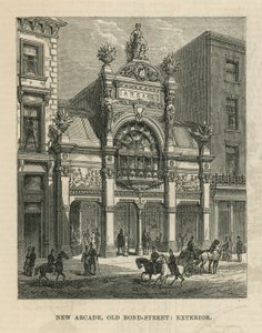 Exterior de la nueva arcada en Old Bond Street de English School