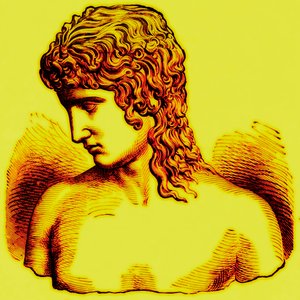 Extremo de la Divergencia Étnica - Tipo Más Alto - I: Eros de Praxiteles, ilustración de With the Worlds People de John Clark Ridpath, publicado en 1912