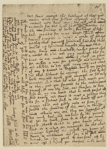 Facsímil de la carta de Oliver Cromwell a Mr Storie, fechada en St Ives de English School