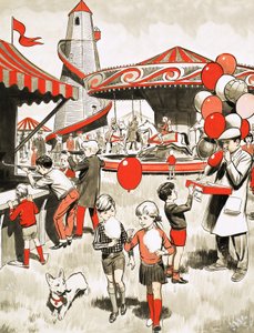 Escena de feria