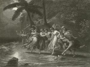 Hadas en la orilla del mar