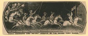 Corceles de Hadas y Jinetes Infantiles en las Grandes Carreras de Ponis