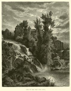 Cascada del Liris cerca de Isola