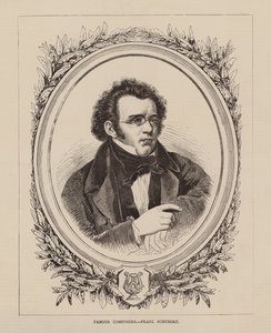 Compositores famosos, Franz Schubert (grabado)