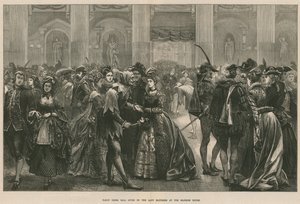 Baile de disfraces ofrecido por la alcaldesa en la Mansion House