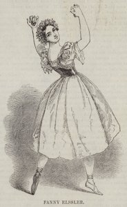Fanny Elssler (grabado) de English School