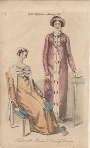 Vestido de mañana y de noche de moda de English School