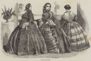 Modas para julio (grabado) de English School