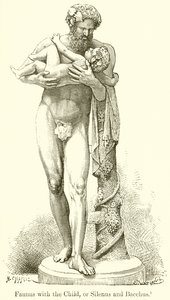 Fauno con el Niño, o Sileno y Baco
