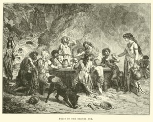 Banquete en la Edad de Bronce (grabado)