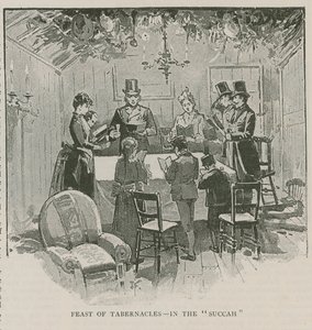 Fiesta de los Tabernáculos - en la Sucá de English School