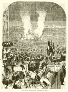 Fiesta de la federación en el Campo de Marte