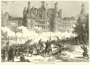 Lucha en el castillo de Chambord, diciembre 1870