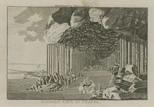 La Cueva de Fingal en Staffa de English School