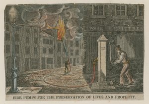 Bombas de incendio para la preservación de vidas y propiedades de English School
