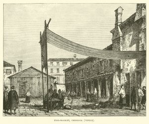 Mercado de pescado, Chioggia, Venecia de English School