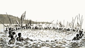 Pescadores en Fiyi