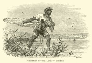 Pescador del Lago de Galilea