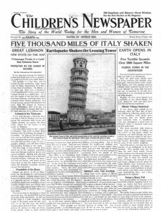 Cinco Mil Millas de Italia Sacudidas, portada de 