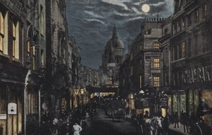 Fleet Street y St Pauls, Londres de English School