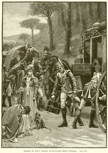 Huida del Rey José Bonaparte de Vitoria de English School