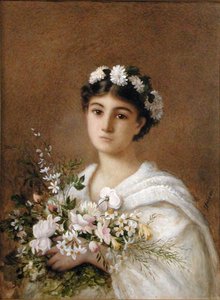 Flora, c.1900 de English School