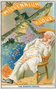 Harina en el sueño de una panadera (color litho) de English School
