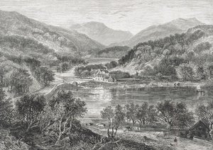 Flowerdale, Gairloch en c.1880, de 