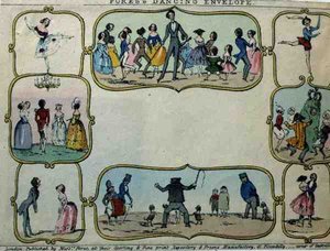 El Sobre Bailarín de Fores, pub. por Messrs Fores, c.1840