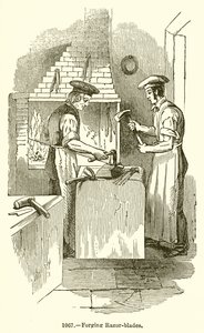 Forjado de hojas de afeitar de English School