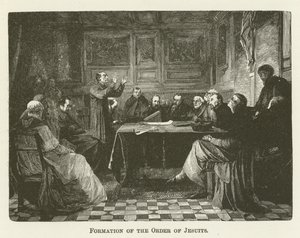 Formación de la Orden de los Jesuitas de English School