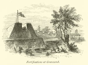 Fortificaciones en Gravesend de English School