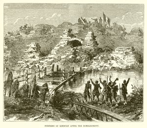 Fortaleza de Kinburn después del bombardeo de English School