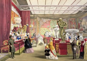 Francia No. 3, de Imágenes Comprensivas de la Gran Exposición de 1851 de Dickinson, publicada en 1854