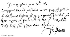 Francis Bacon de English School
