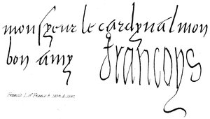 Francisco I de Francia, n. 1494, m. 1547