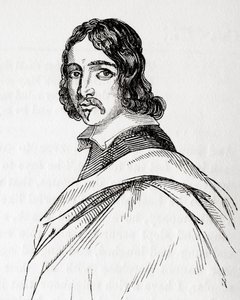 Francis Moore, médico y astrólogo británico, de La vieja Inglaterra: A Pictorial Museum, pub. 1847 de English School