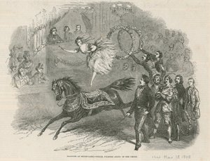 Franconi en Drury Lane - Mddle Palmyre Anato en el Círculo de English School