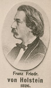 Franz Friedrich von Holstein de English School