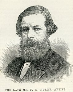Frederick William Hulme (1816-84) de The Illustrated London News 6 de diciembre de 1884 de English School