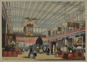 De "Imágenes comprensivas de Dickinson de la Gran Exposición de 1851", publicado 1854 - América, 1854